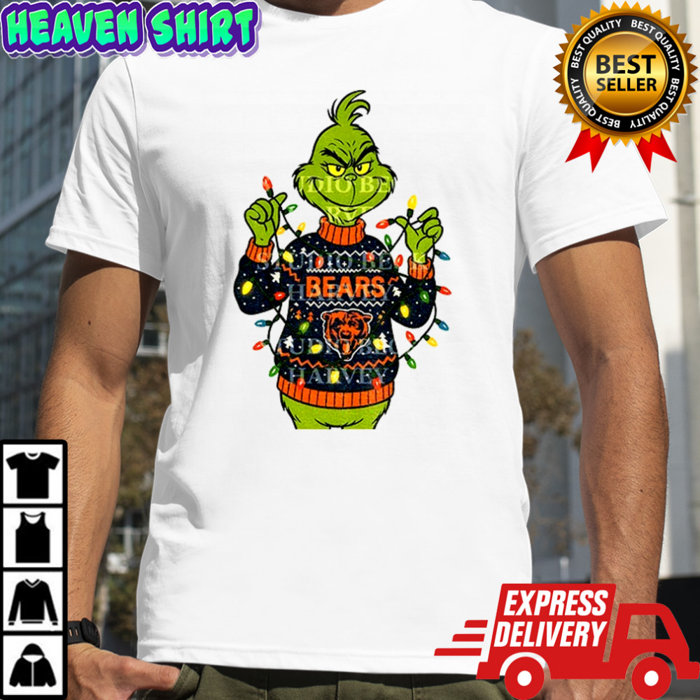 Grinch Chicago Bears Grinchmas Christmas in Chicago shirt