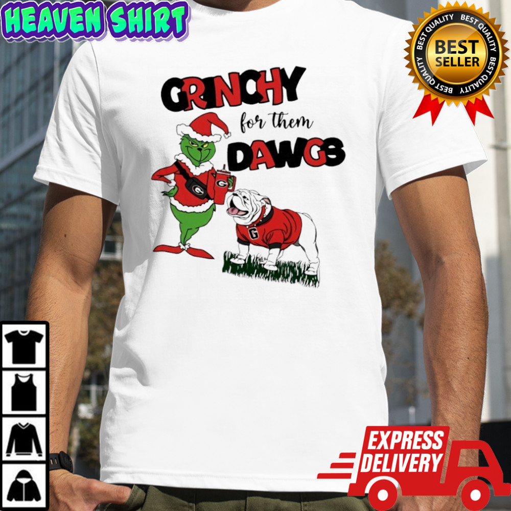 Grinchy For Them Dawgs Georgia Bulldogs Football shirt