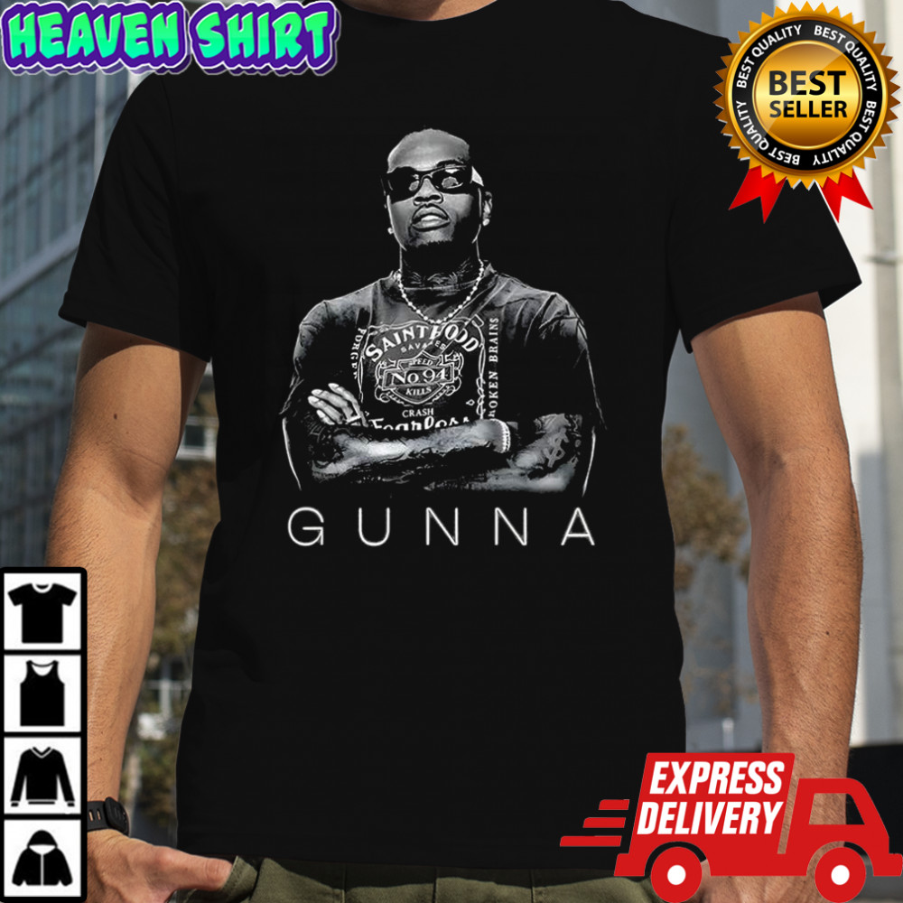 Gunna gang portrait music lover shirt
