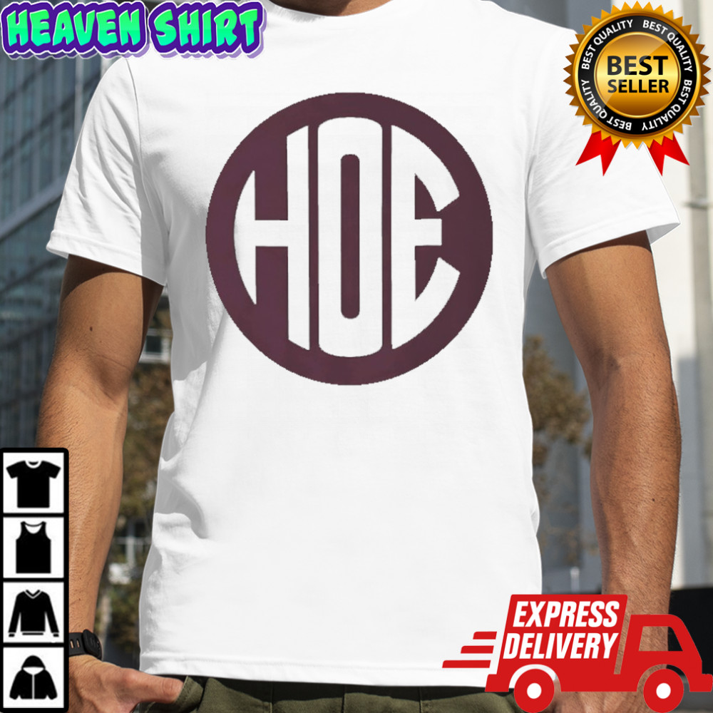 Happiness Over Everything HOE logo shirt