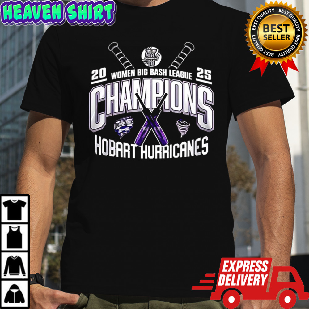 Hobart Hurricanes Women Big Bash League 2025 WBBL Champions shirt