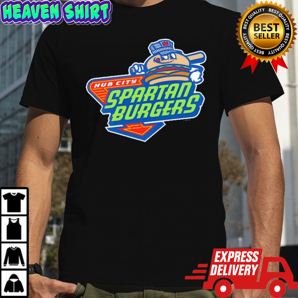 Hub City Spartan Burgers logo Shirt
