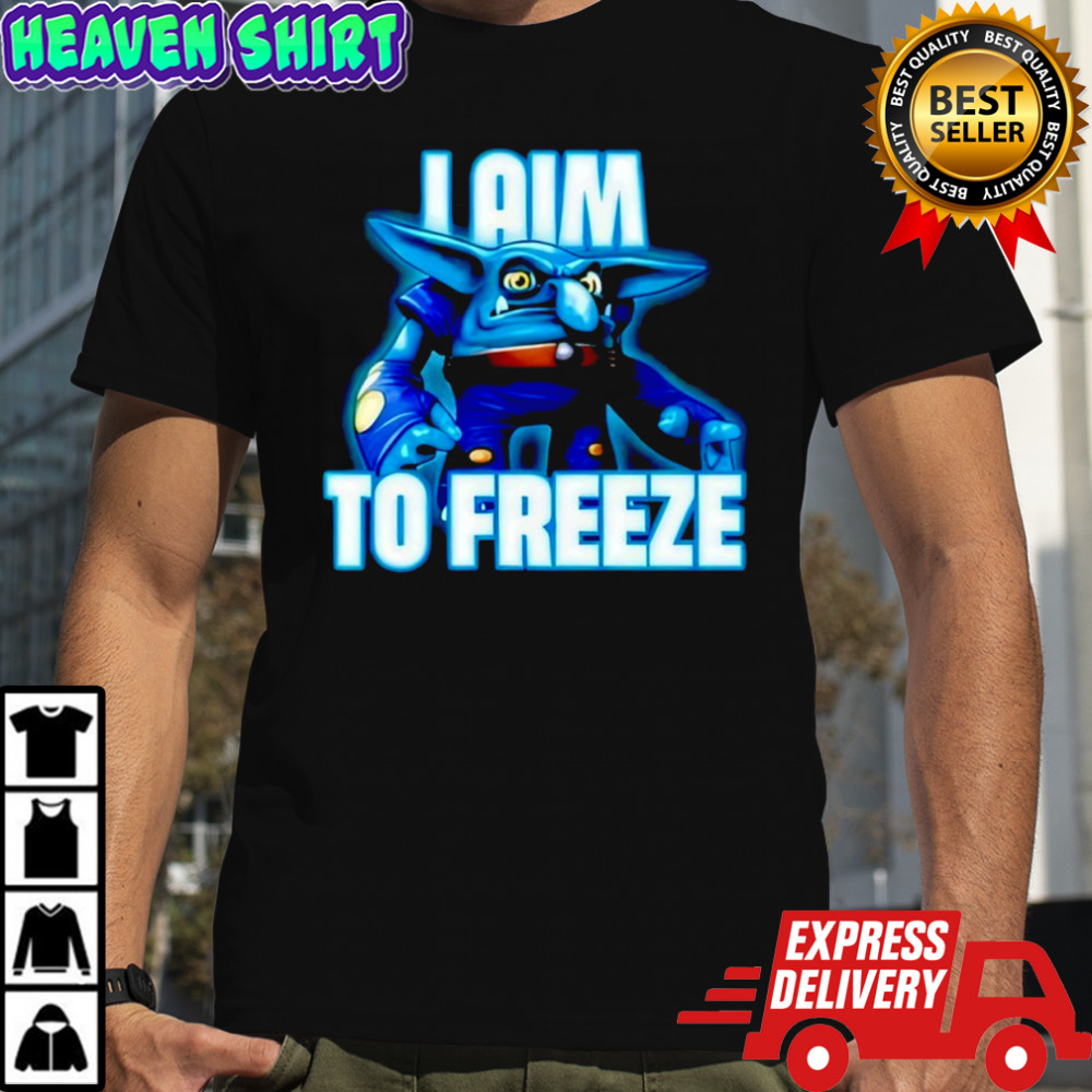 I Aim To Freeze Chill Bill Skylanders Shirt