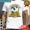 I survived a Green Bay Packers winter shirt