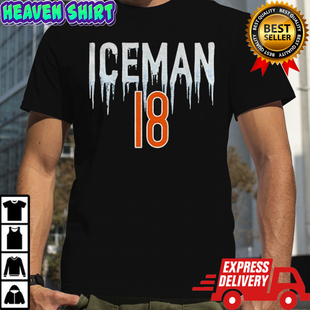 Iceman Caleb Williams 18 Chicago Bears NFL Football 2025 shirt