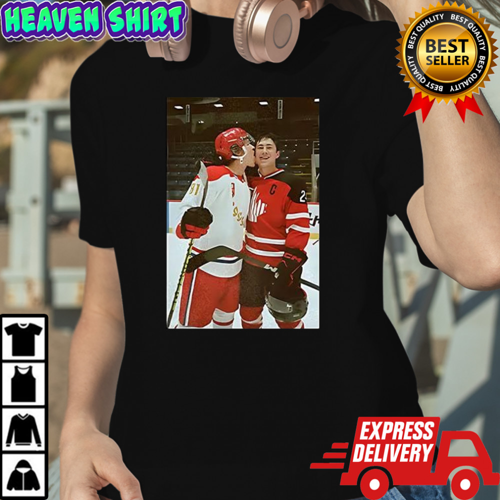 Ilya Rozanov Licks Shane Hollander face shirt