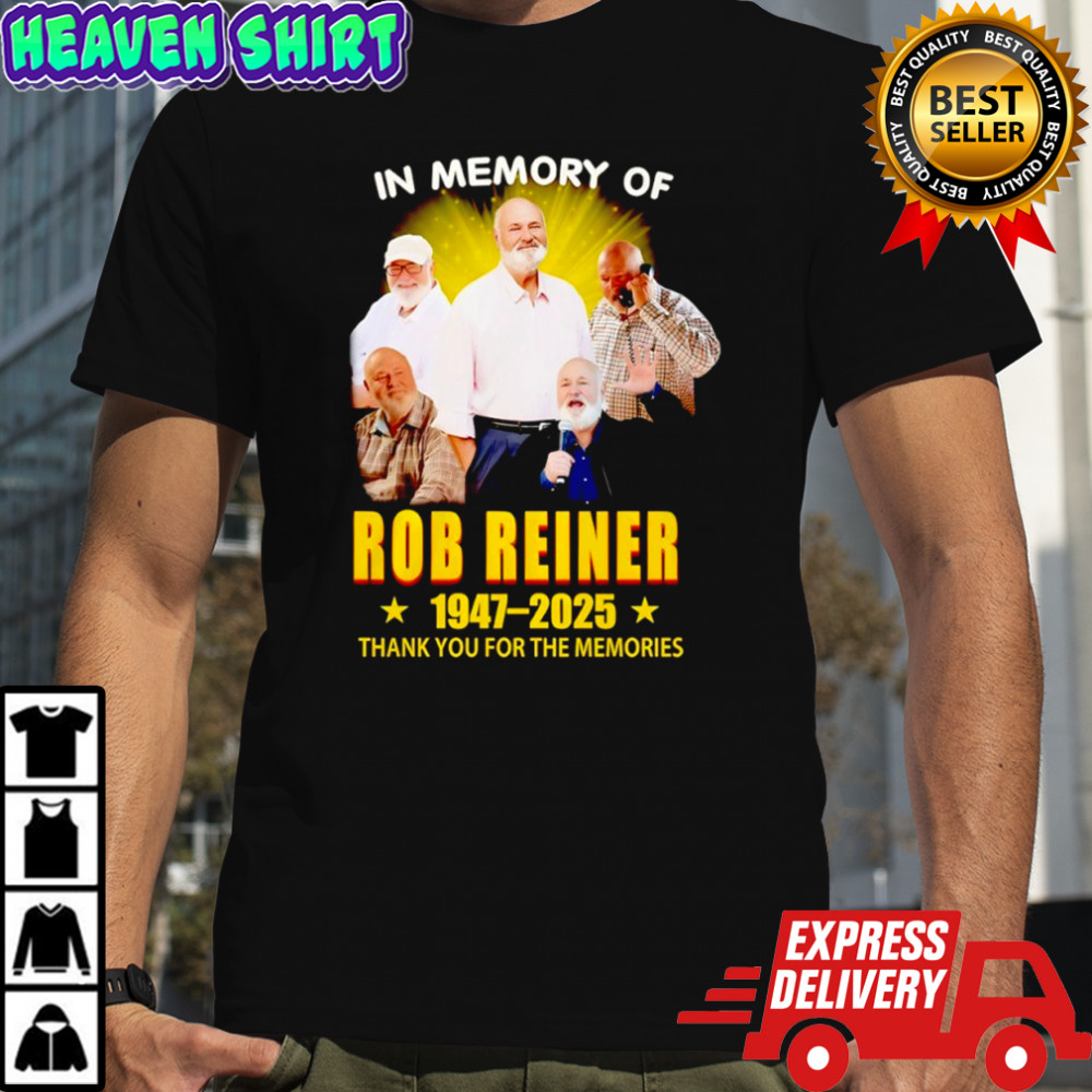 In memory of Rob Eeiner 1947 2025 thank you for the memories graphic shirt