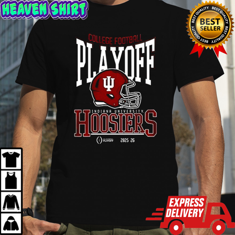 Indiana Hoosiers College Football playoff helmet map Graphic T-Shirt