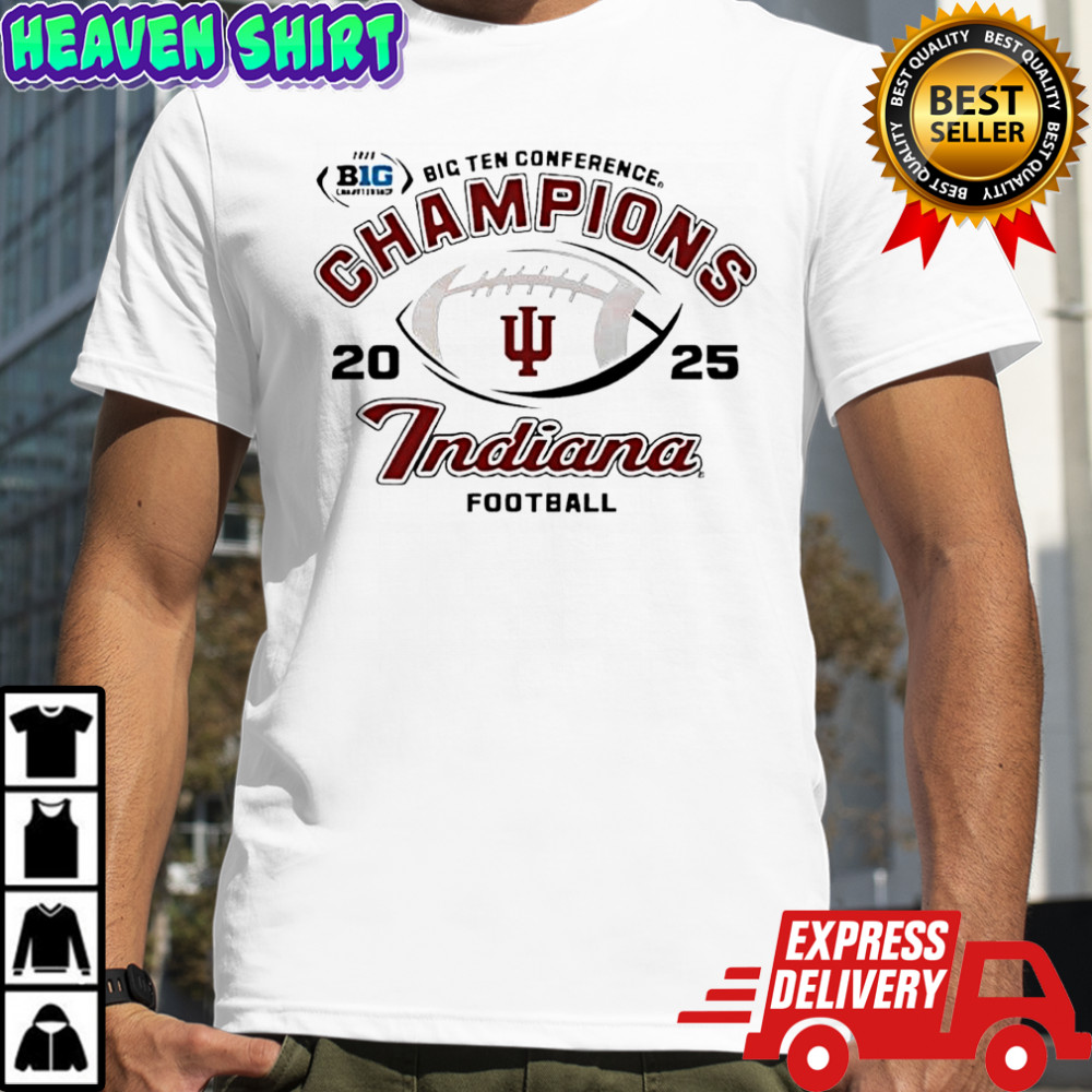 Indiana Hoosiers Football 2025 Big Ten Champions shirt