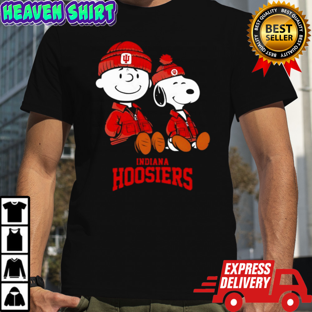 Indiana Hoosiers x Snoopy and Charlie Brown shirt