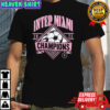 Inter Miami CF MLS Cup Champions 2025 shirt