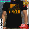 Irish Yinzer Pittsburgh St Patricks Day 412 Yinzer Nation Steel City Football shirt