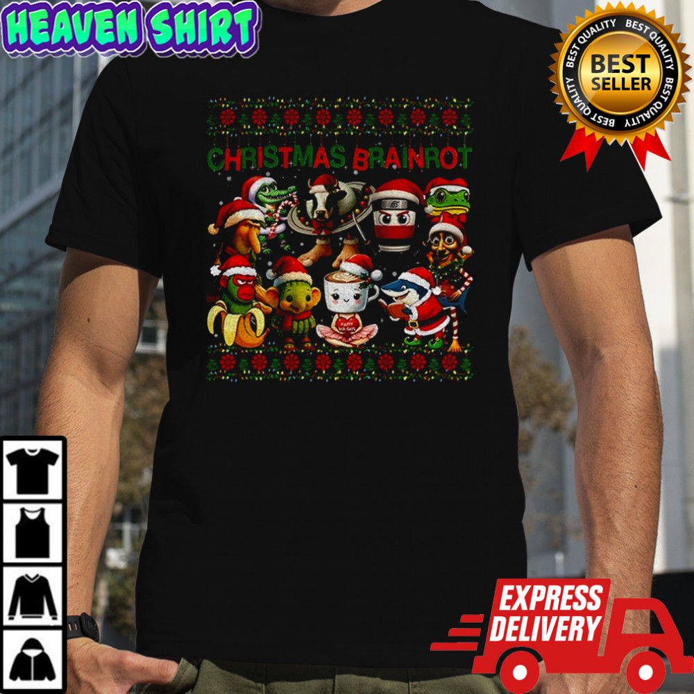 Italian Brainrot Ugly Christmas t-shirt