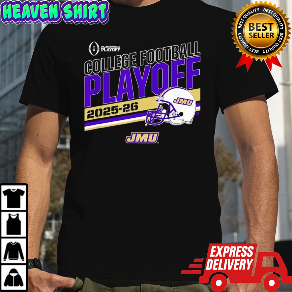 James Madison Dukes College Football Playoff Stripe 2025 shirt
