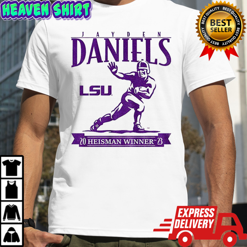 Jayden Daniels Heisman Trophy LSU Tigers football Heisman Winner 2023 shirt