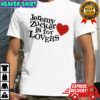 Jeremy Zucker Jersey Is For Lovers Shirt