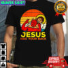 Jesus has your back Jiu Jitsu Christian vintage shirt