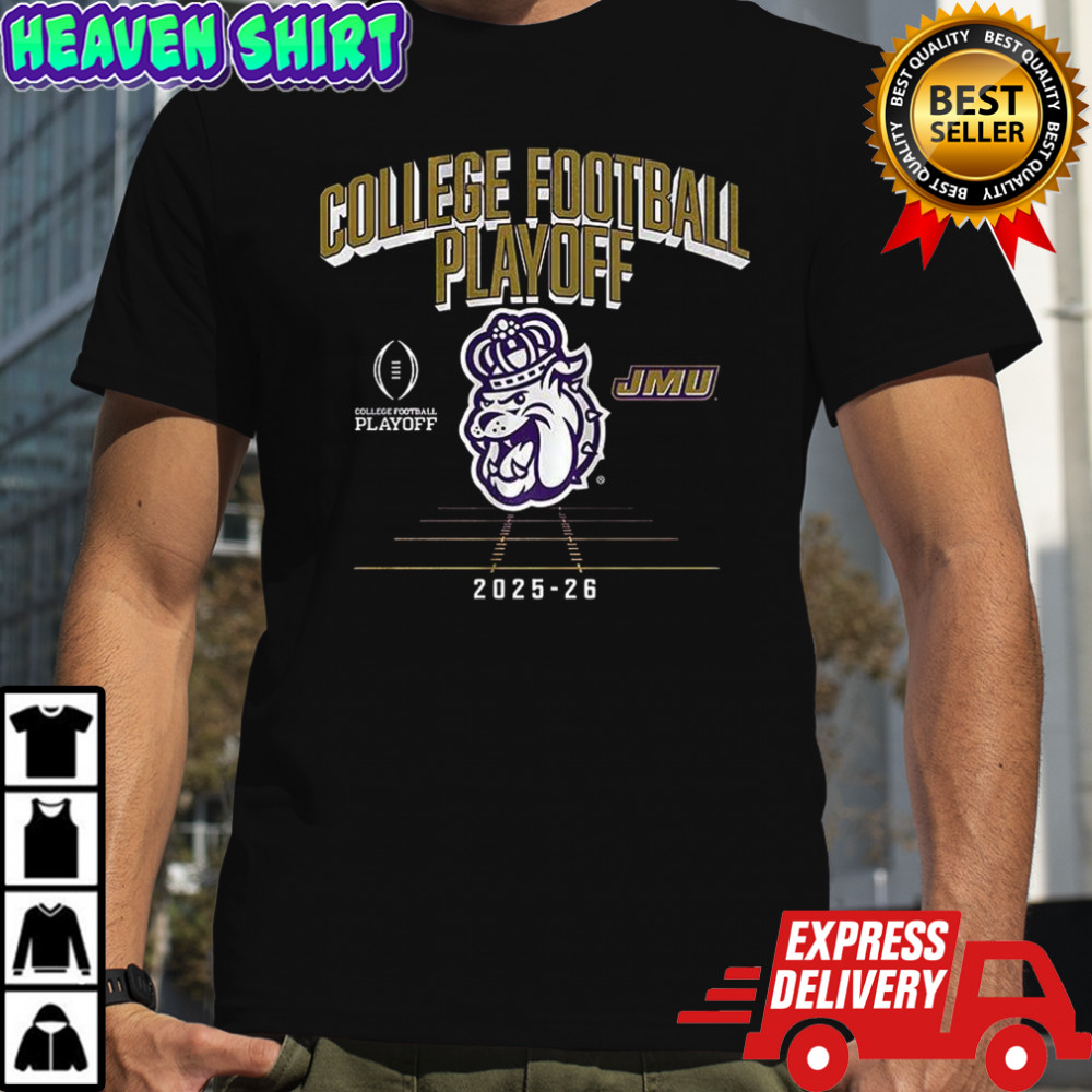 JMU Football 2025-2026 CFP mascot shirt