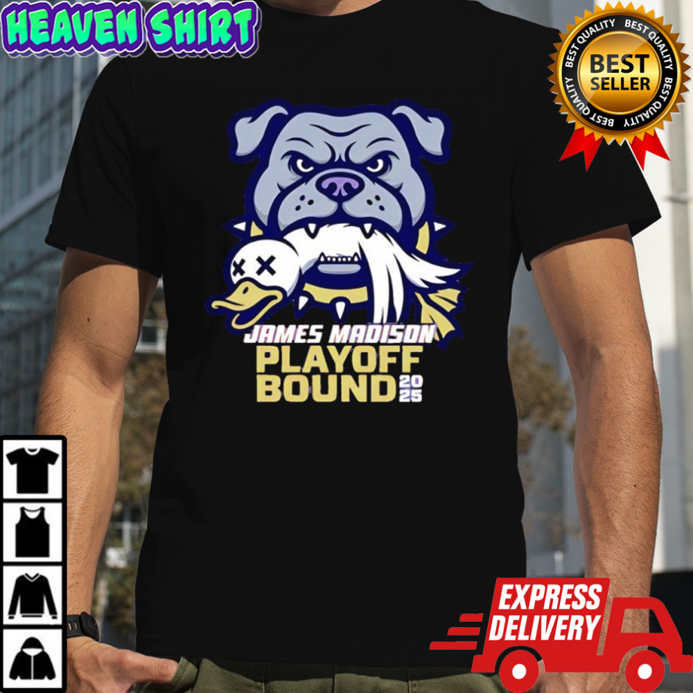 JMU Football James Madison Playoff Bound 2025 shirt