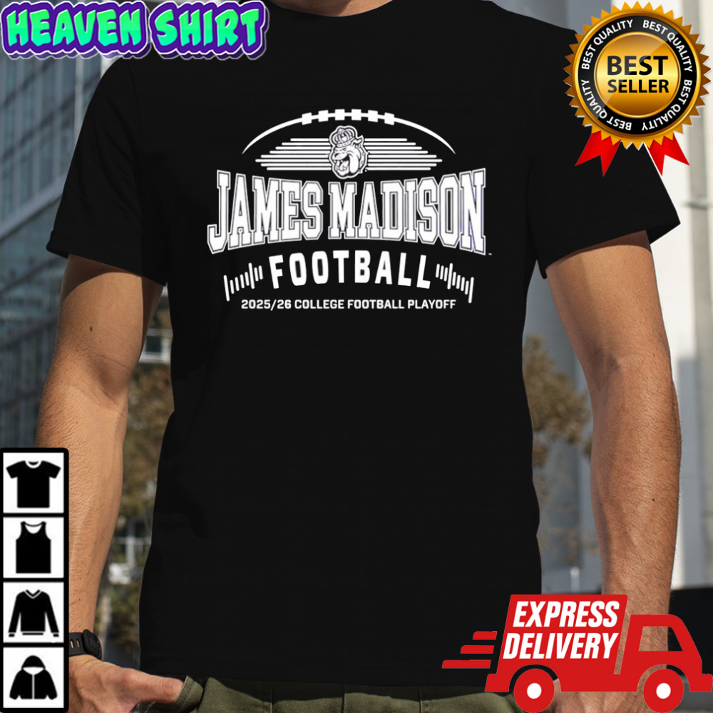 JMU James Madison 2025 26 College Football Playoff shirt