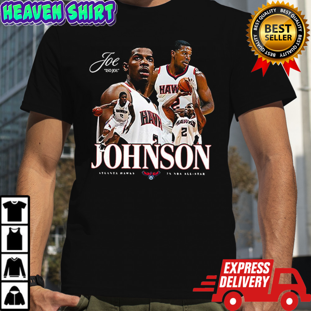 Joe Johnson Iso Joe Atlanta Hawks basketball shirt