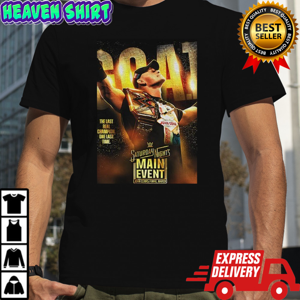 John Cenas end of era 2001-2025 signature thank you for the memories shirt