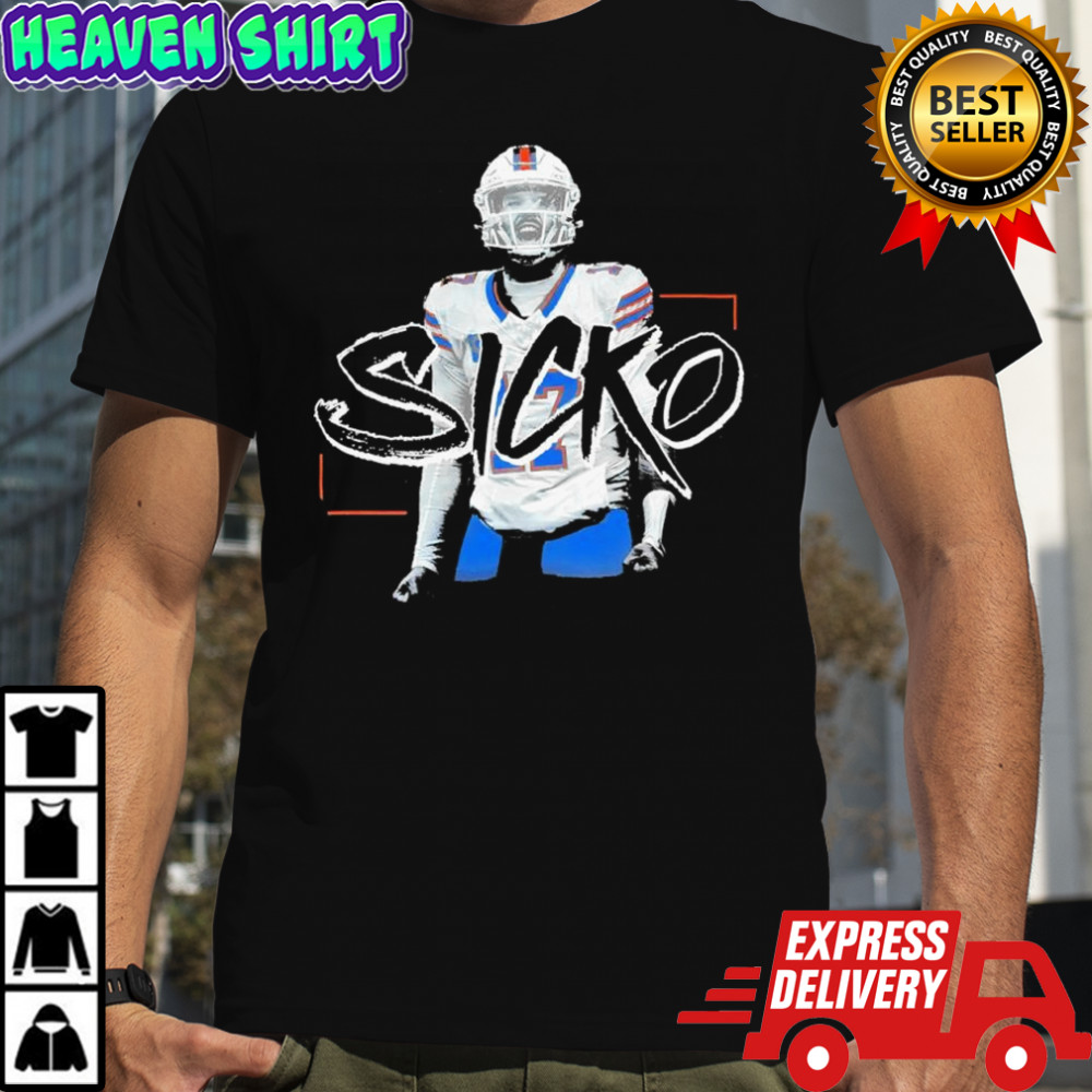 Josh Allen Buffalo Bills football Sicko go Buffalo shirt