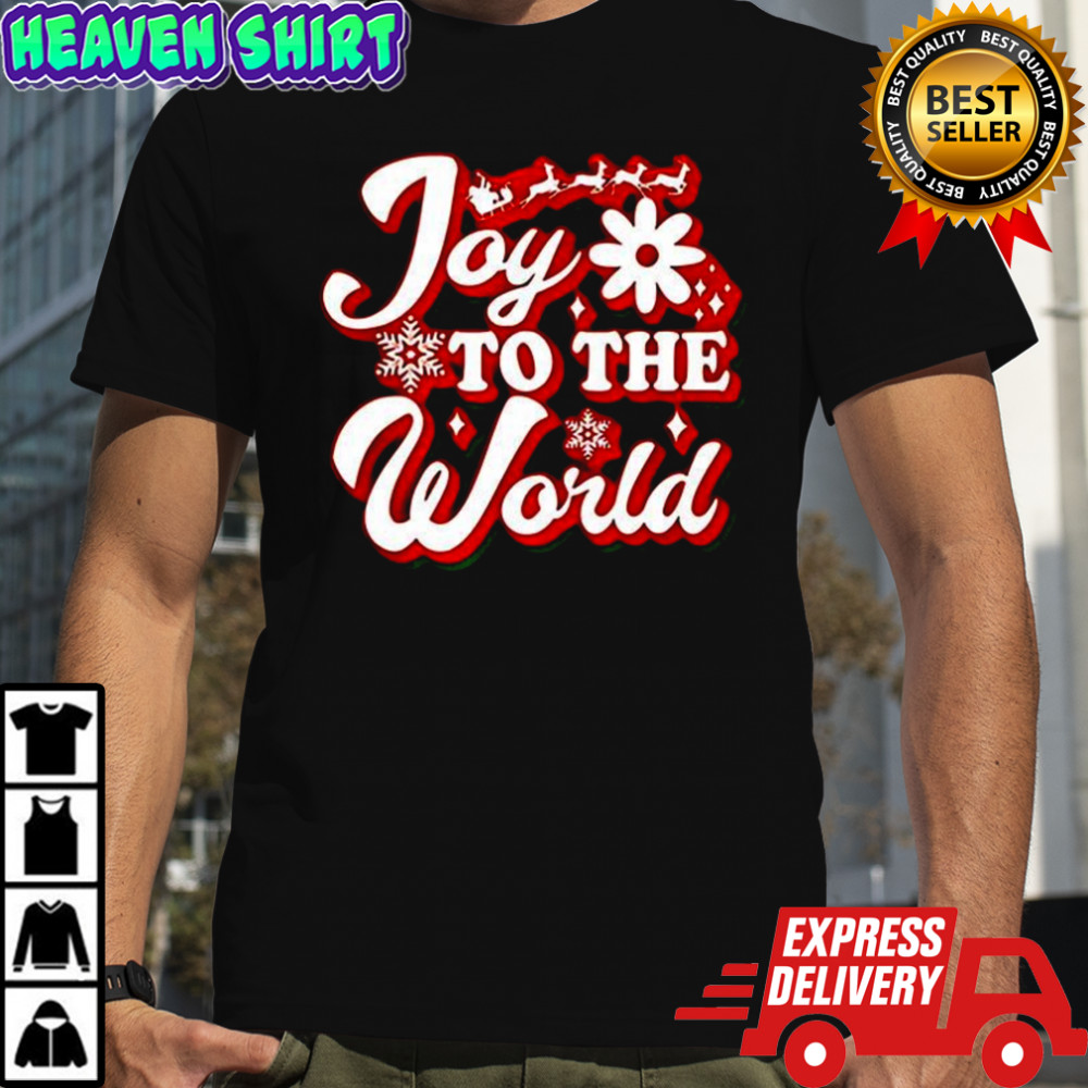 Joy to the world Merry Christmas shirt