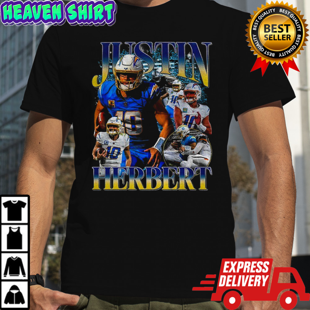 Justin Herbert Los Angeles Chargers NFL Football graphic shirt