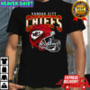 Kansas City Chiefs NFL logo Gradient helmet football lover shirt