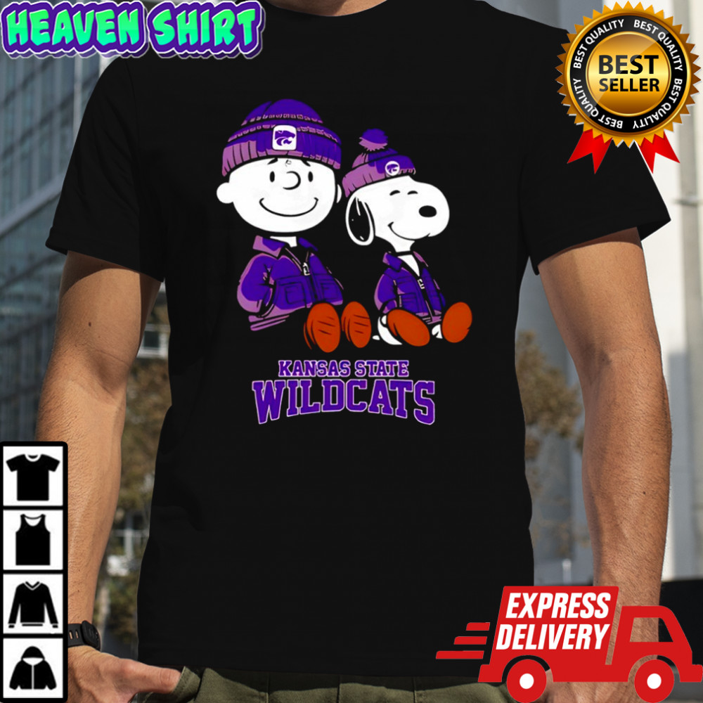 Kansas State Wildcats x Snoopy and Charlie Brown shirt