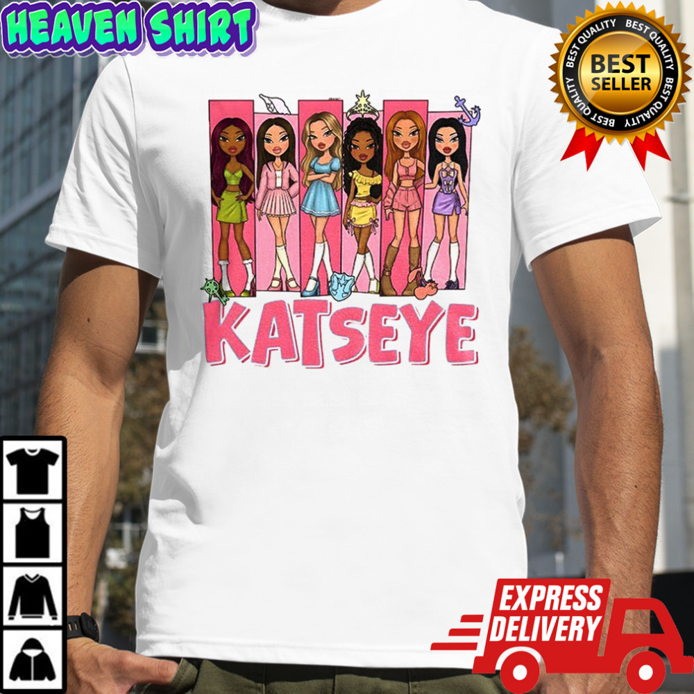 Kats Eye global girl group KPop Music cartoon shirt