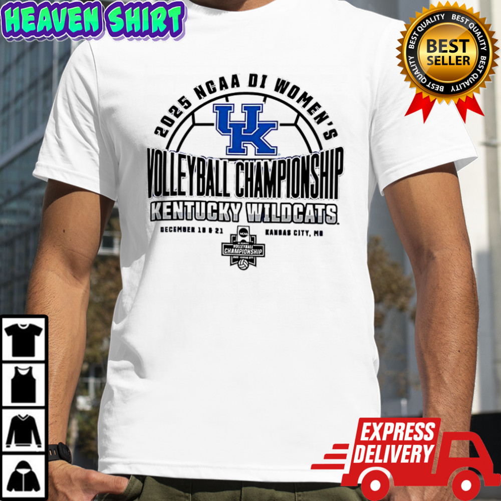 Kentucky Wildcats 2025 Division I Women’s Volleyball Final Championship shirt