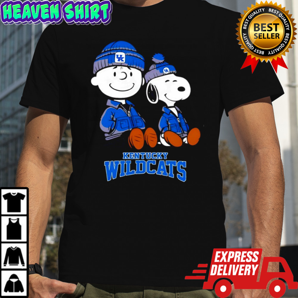 Kentucky Wildcats x Snoopy and Charlie Brown shirt