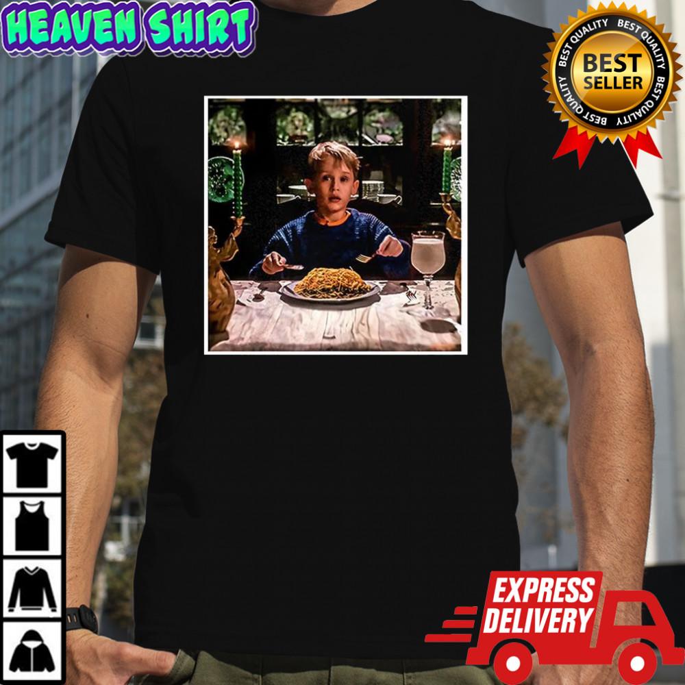 Kevin’s battle plan meal Home Alone image Christmas shirt
