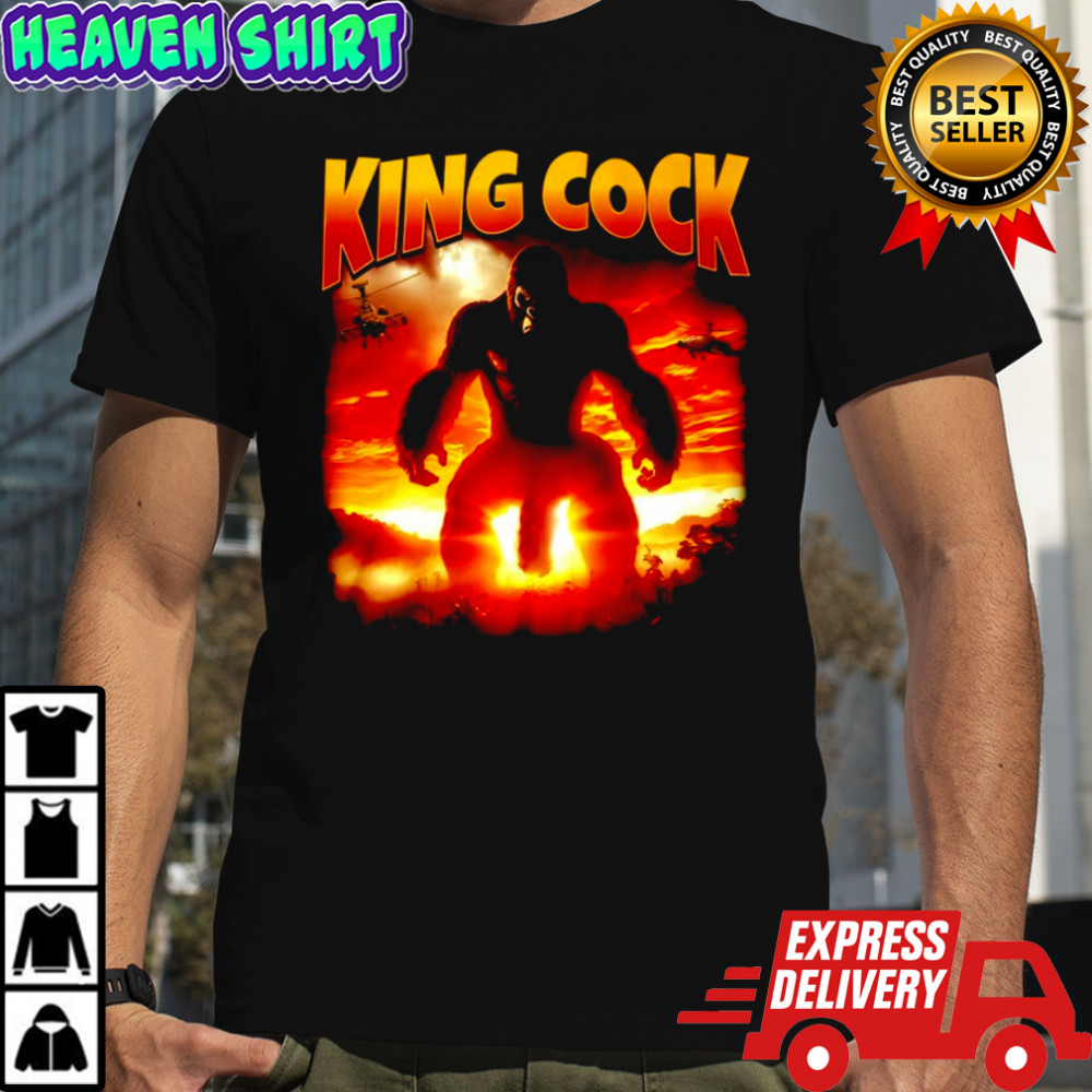 King Cock Godzilla Monsters shirt