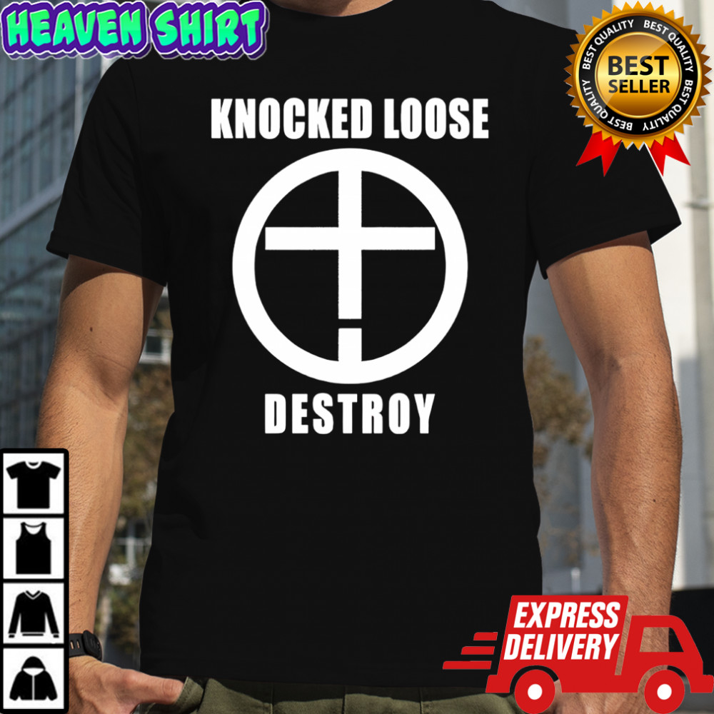 Knocked Loose destroy Cross circle shirt