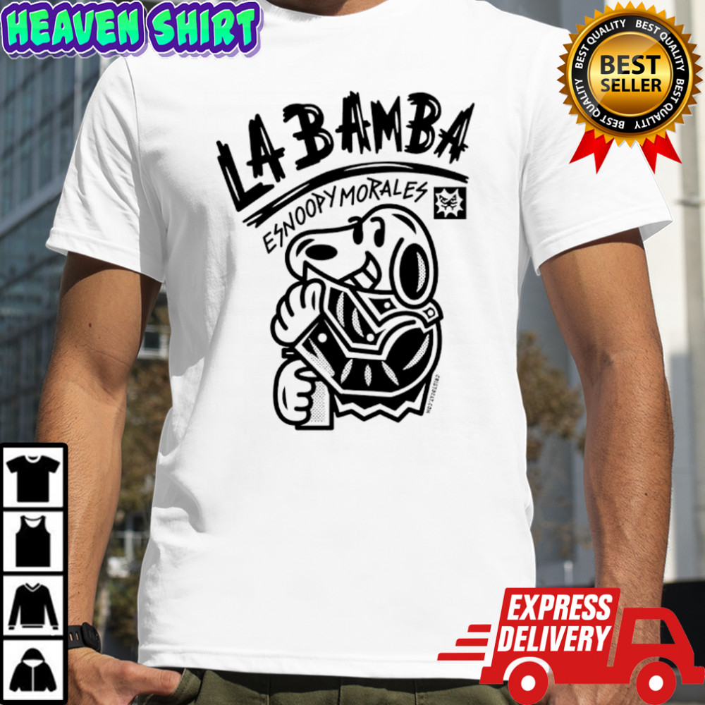 La Bamba Snoopy Morales graphic shirt