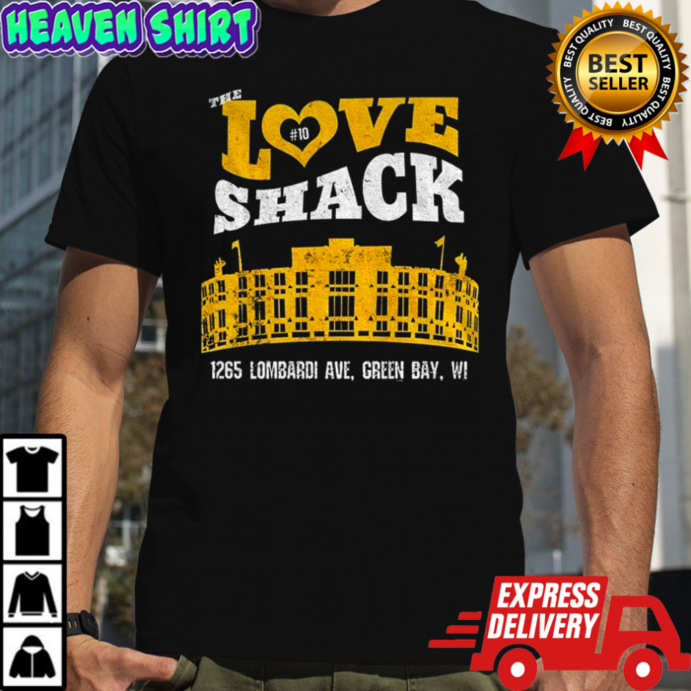 Lambeau Field Stadium Green Bay Packers Football Love Shack shirt