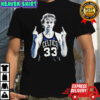 Larry Bird Boston Celtics basketball player coach middle finger retro shirt