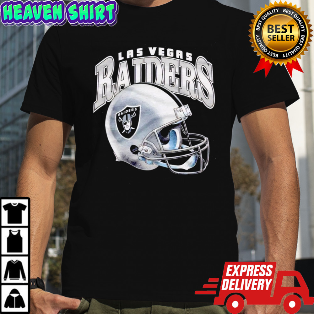 Las Vegas Raiders Gradient Helmet Shirt