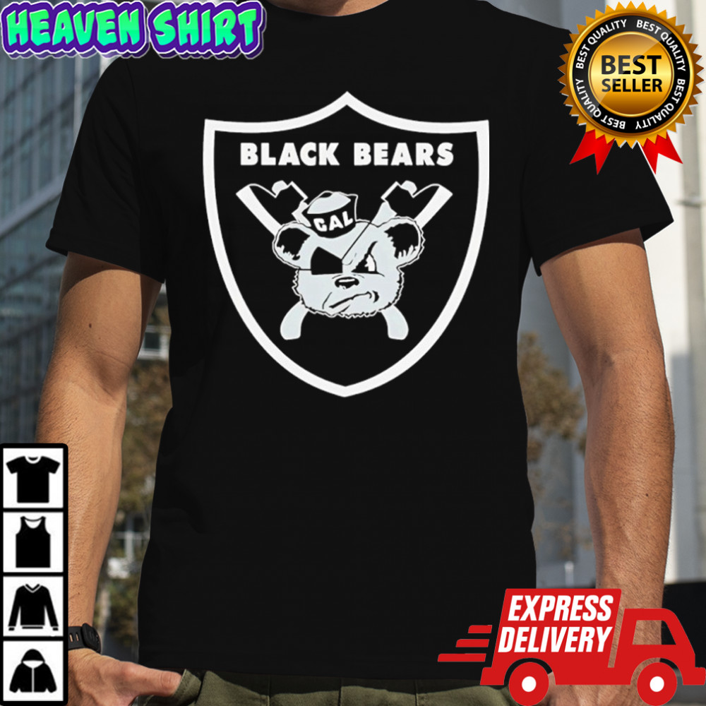 Las Vegas Raiders’ shield Black Bears logo shirt