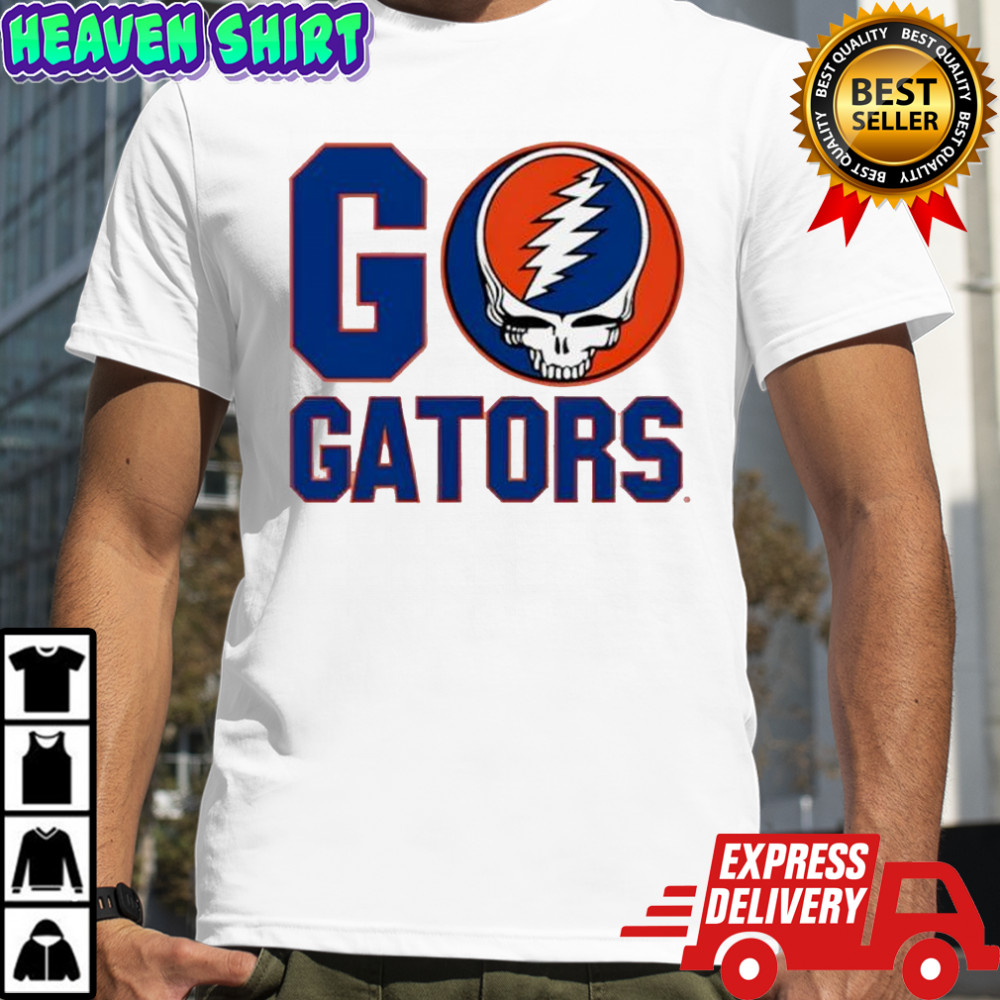 licensed by University of Florida and Grateful Dead shirt