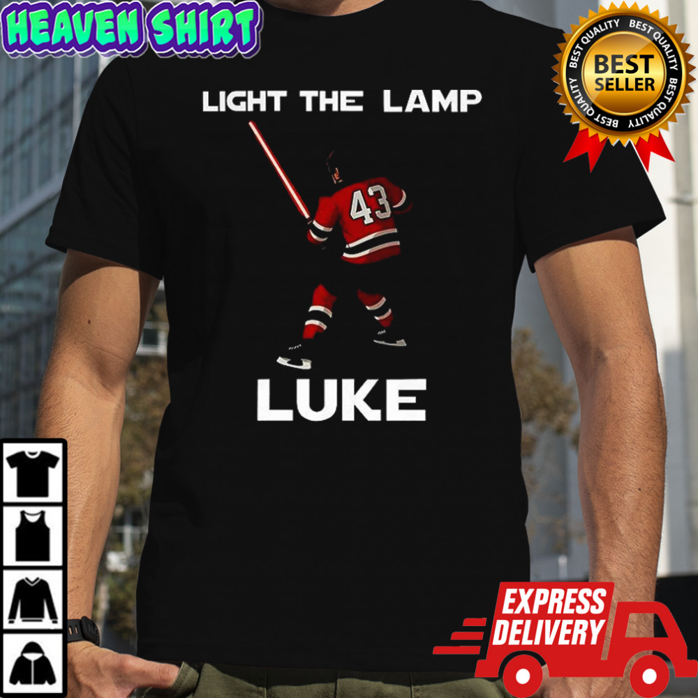 Light the lamp Luke New Jersey Devils shirt
