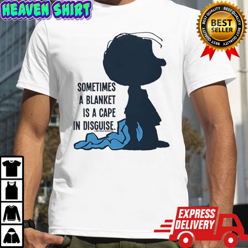 Linus Sometimes A Blanket Is A Cape In Disguise Adult shirt