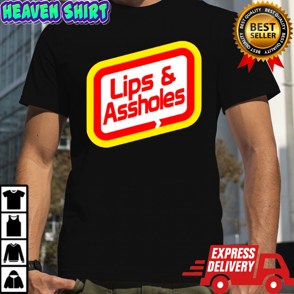 Lips & Assholes logo shirt
