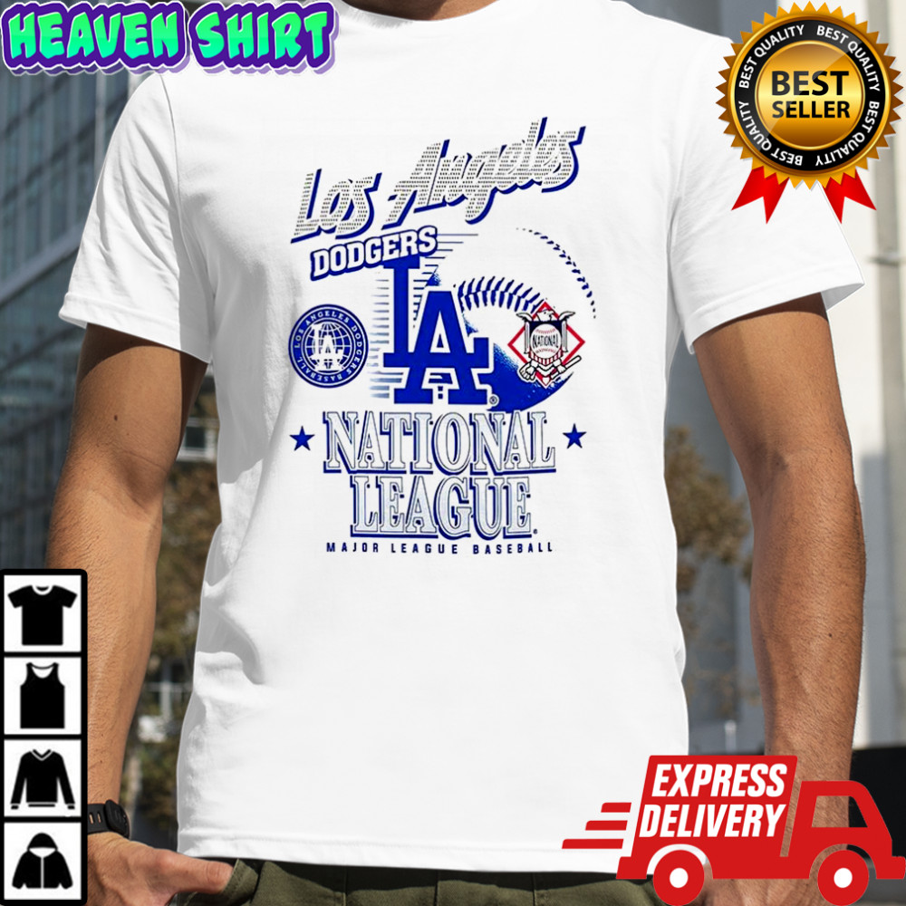 Los Angeles Dodgers MLB American national league logo ball retro shirt