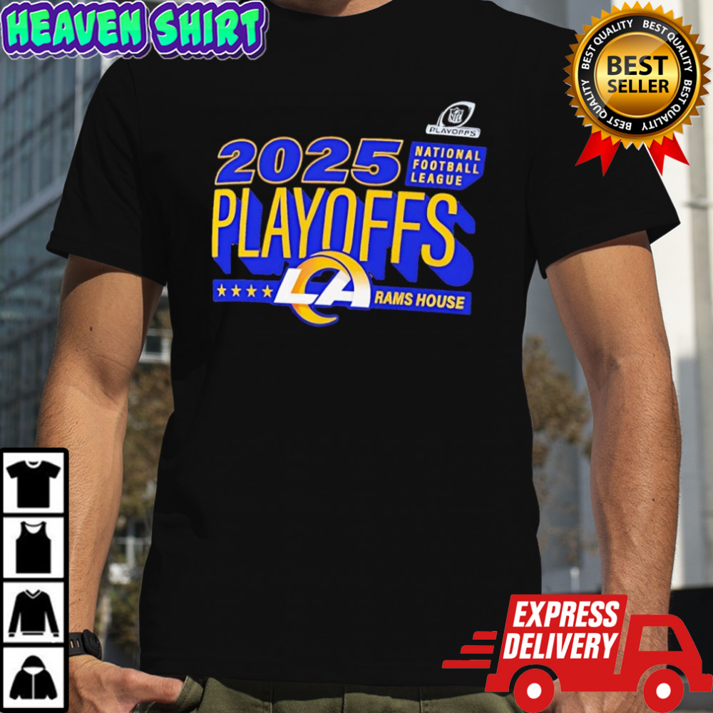 Los Angeles Rams Charcoal 2025 NFL Playoffs Ready shirt