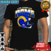 Los Angeles Rams Gradient Helmet Shirt