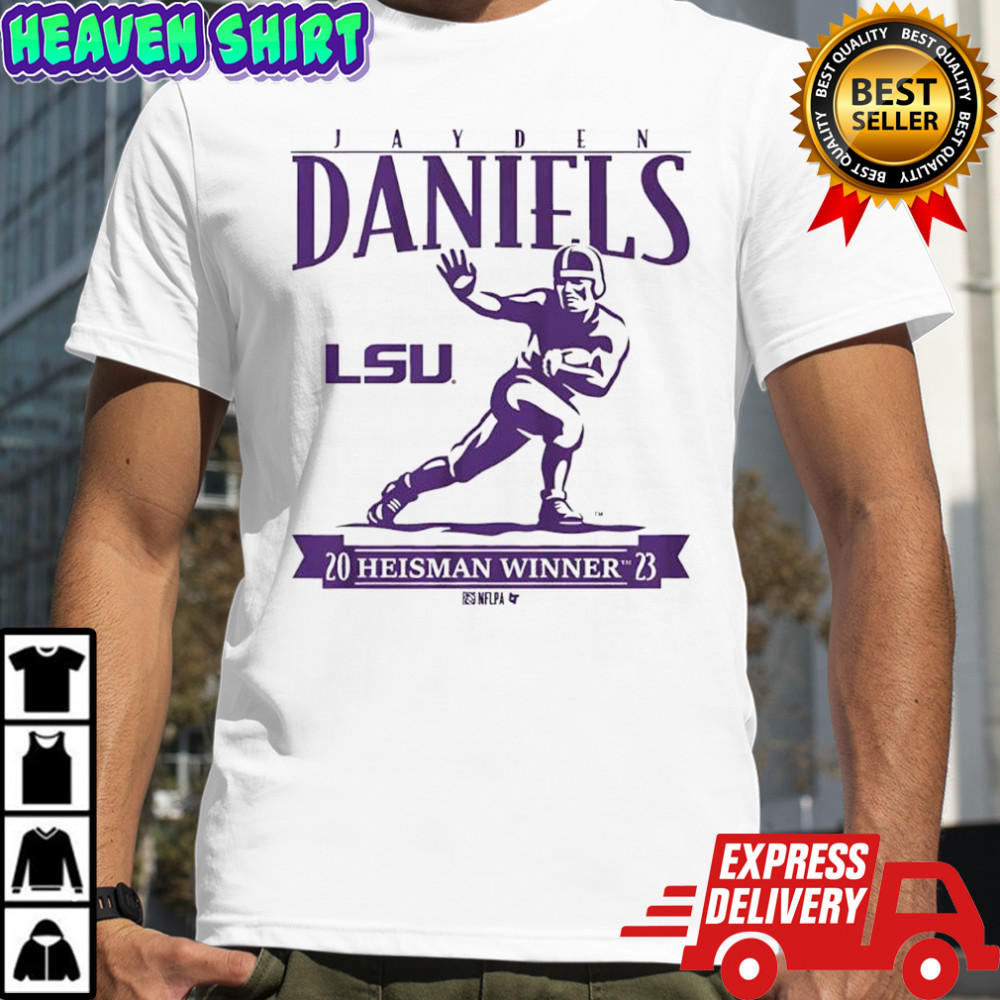 Louisiana State University Football Jayden Daniels Heisman Trophy Trust shirt